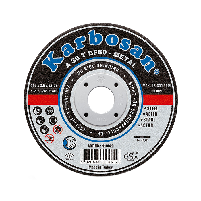 Karbosan Metal Kesici Taş Disk 230x3.0x22.23