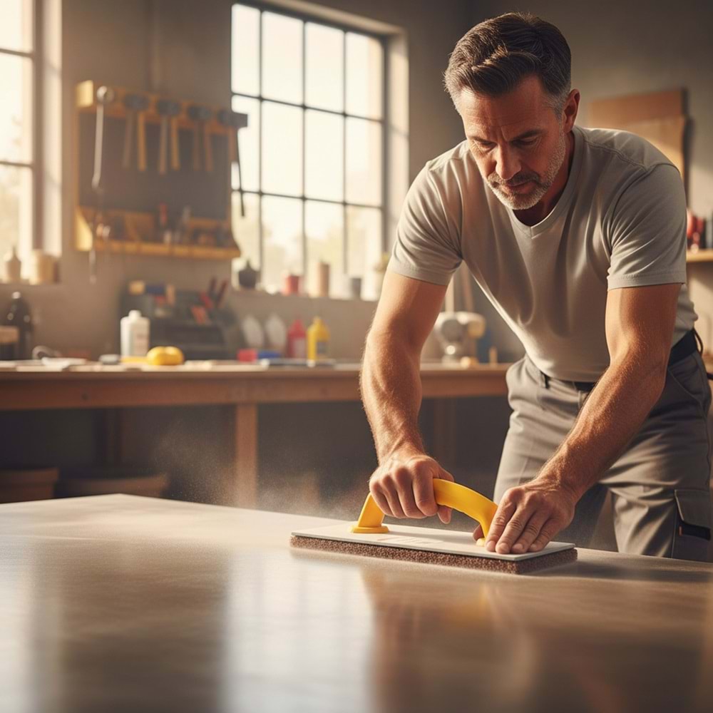 Kristal Epoksi Zımpara Malası