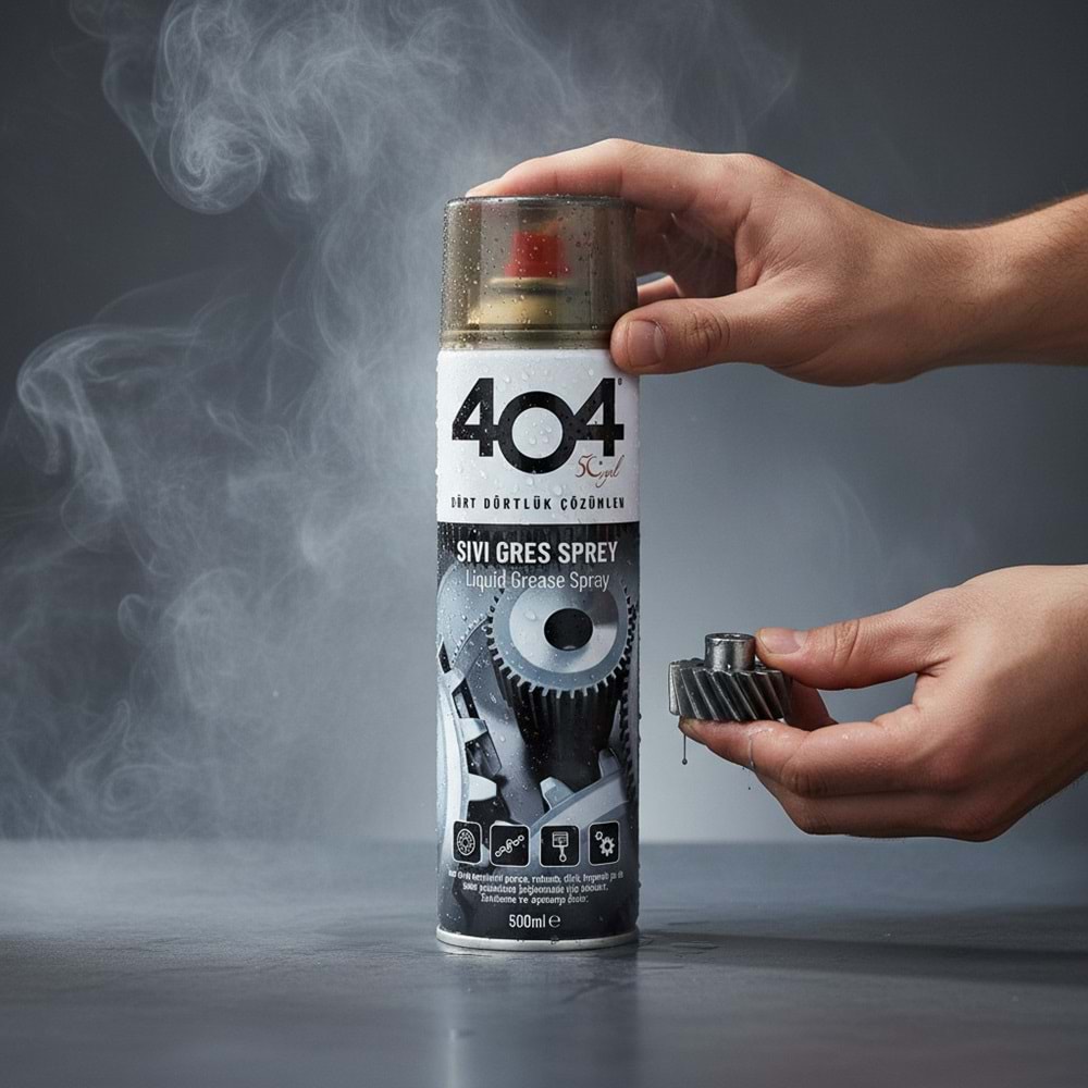 404 Sıvı Gres Yağlayıcı Sprey 400 ml