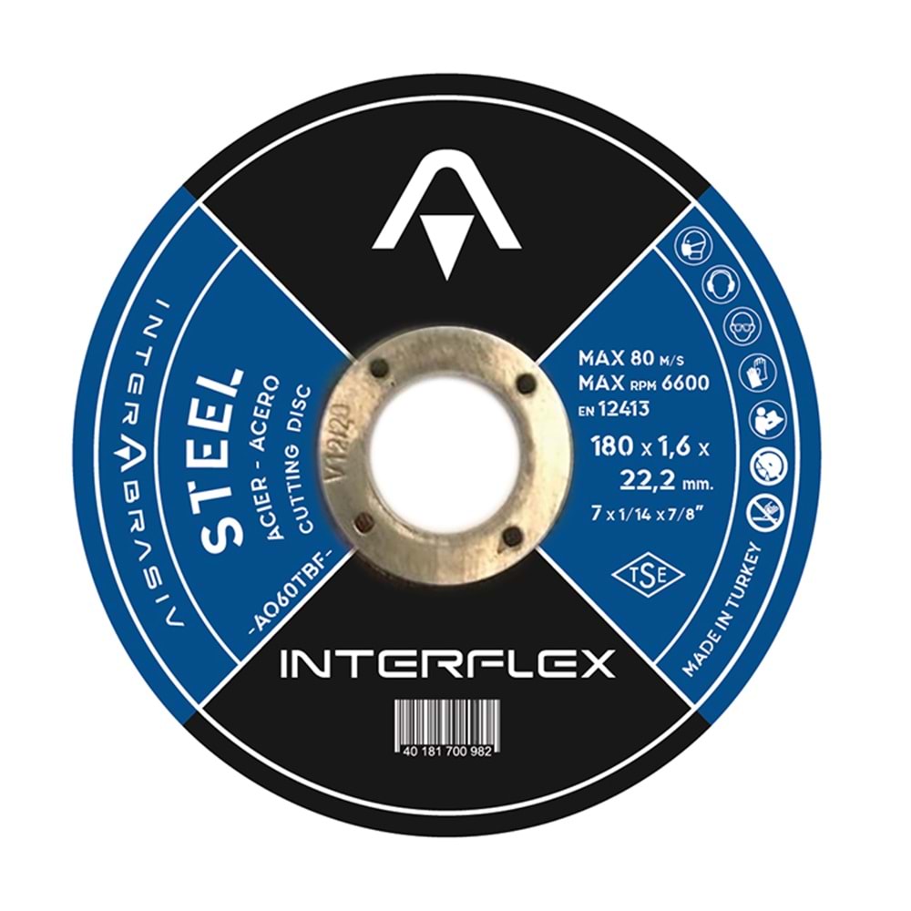 İnterflex Metal Taşlama Taşı 115x6.0x22.23