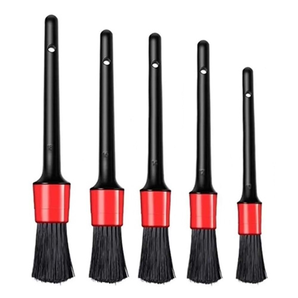 Araba Oto İç Dış Konsol Detay Temizlik Fırça Seti 5 Li