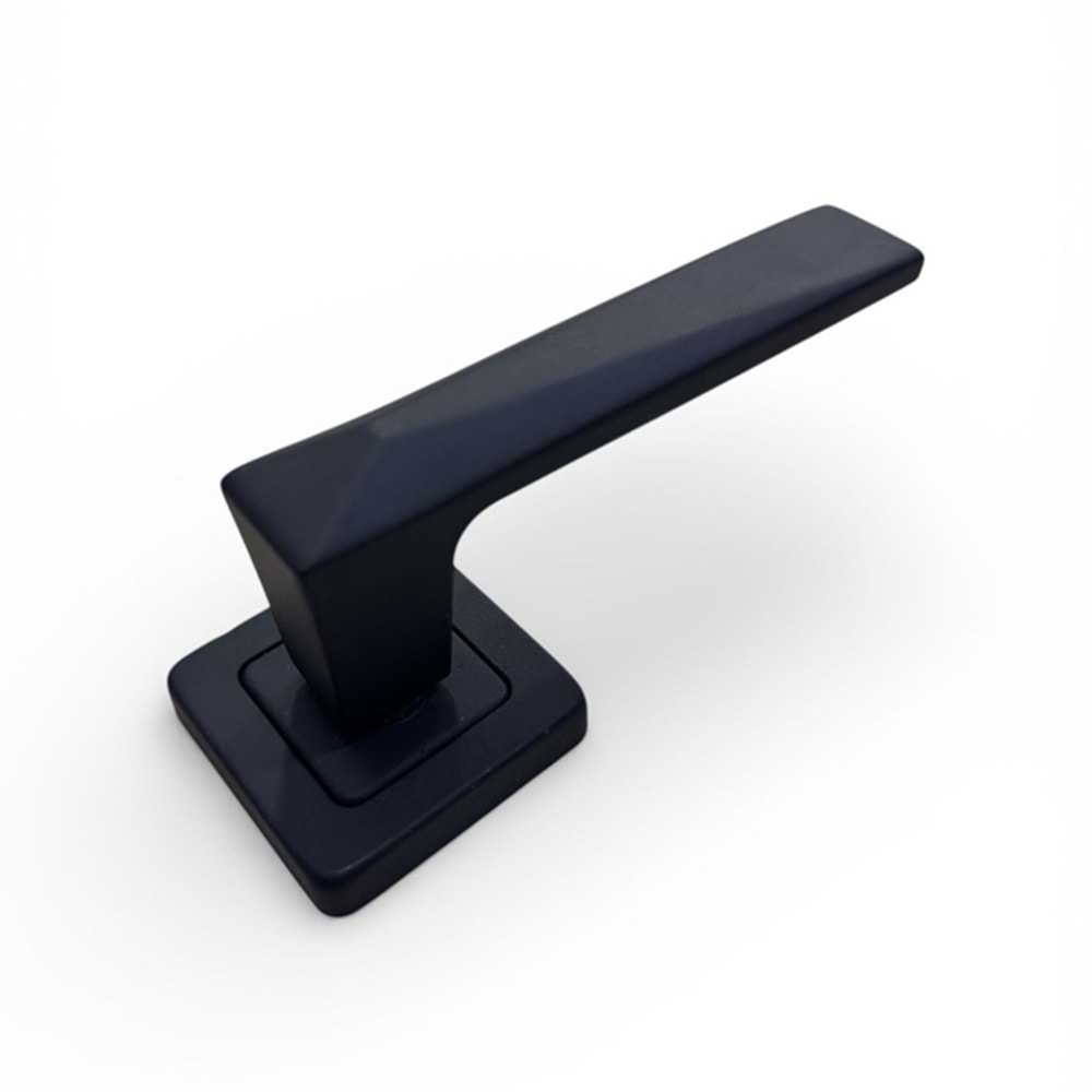 Almira Rozetli Kapı Kolu Siyah (Takım) Oda