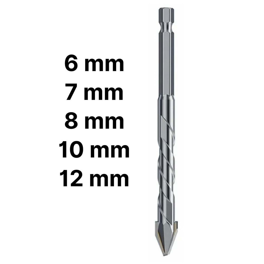 Bosss Çok Amaçlı Matkap Uç/Ucu Seti 5 Parça