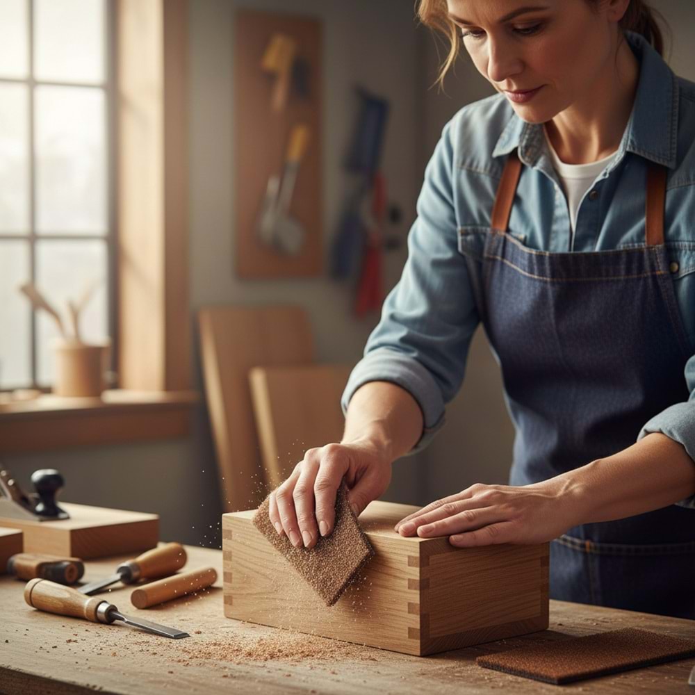 Dekor Epoksi Zımpara Keçesi 2li