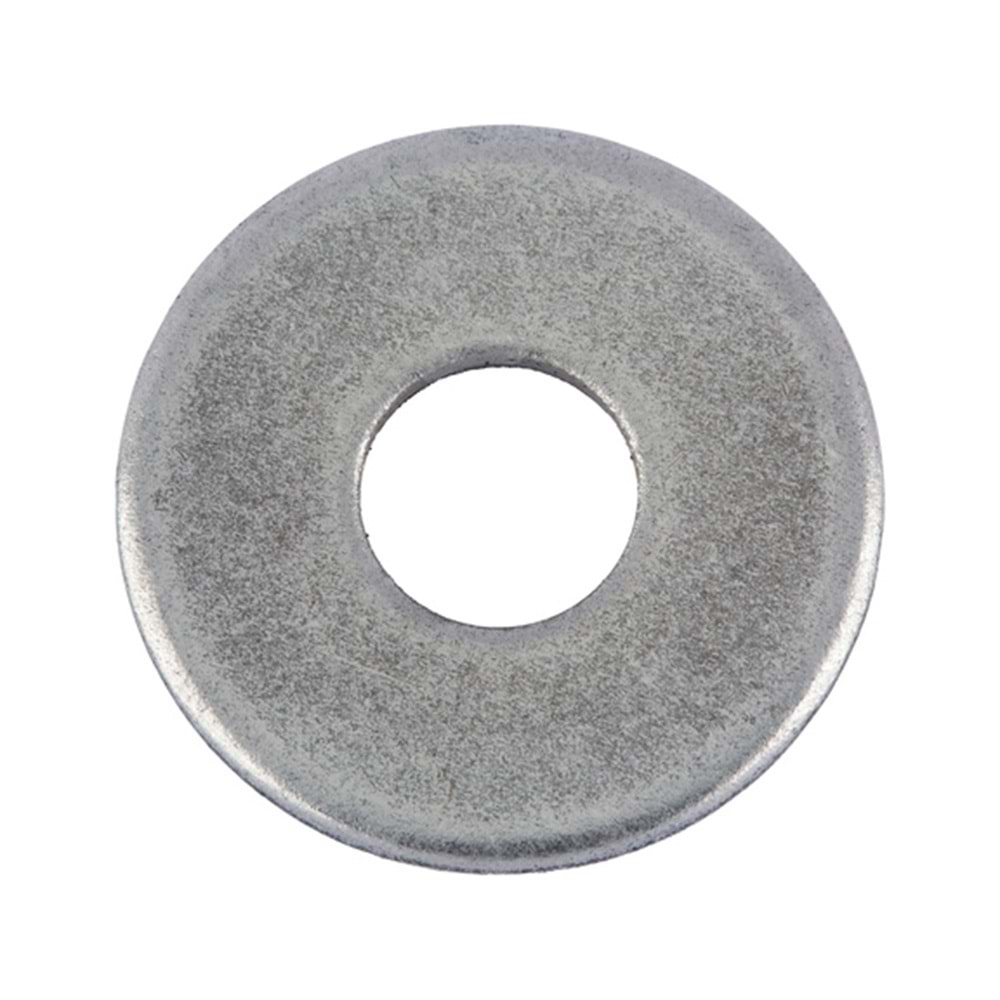 İnce Düz Pul Beyaz Rondela 3/8 INC 1Kg