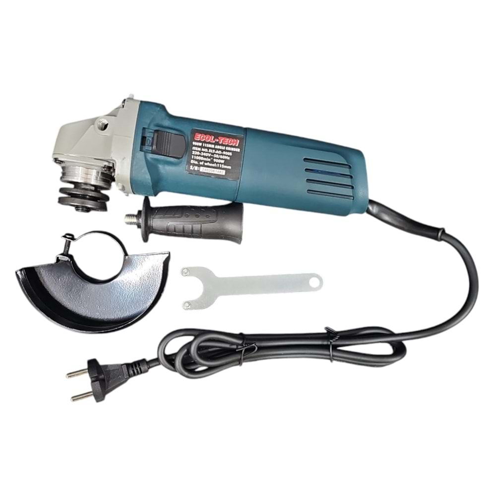 Ecol-Tech Avuç Taşlama Devir Ayarlı 115mm 850W