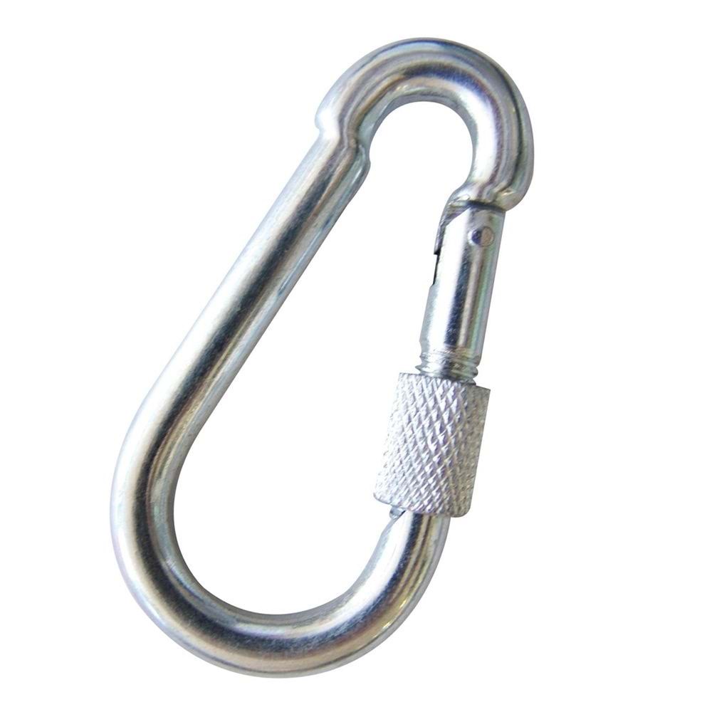 Karabina Galvaniz Vidalı Kilitli 5mm
