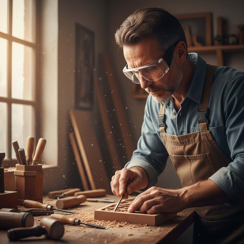 Premium Koruyucu Gözlük Güvenlik Gözlüğü Şeffaf