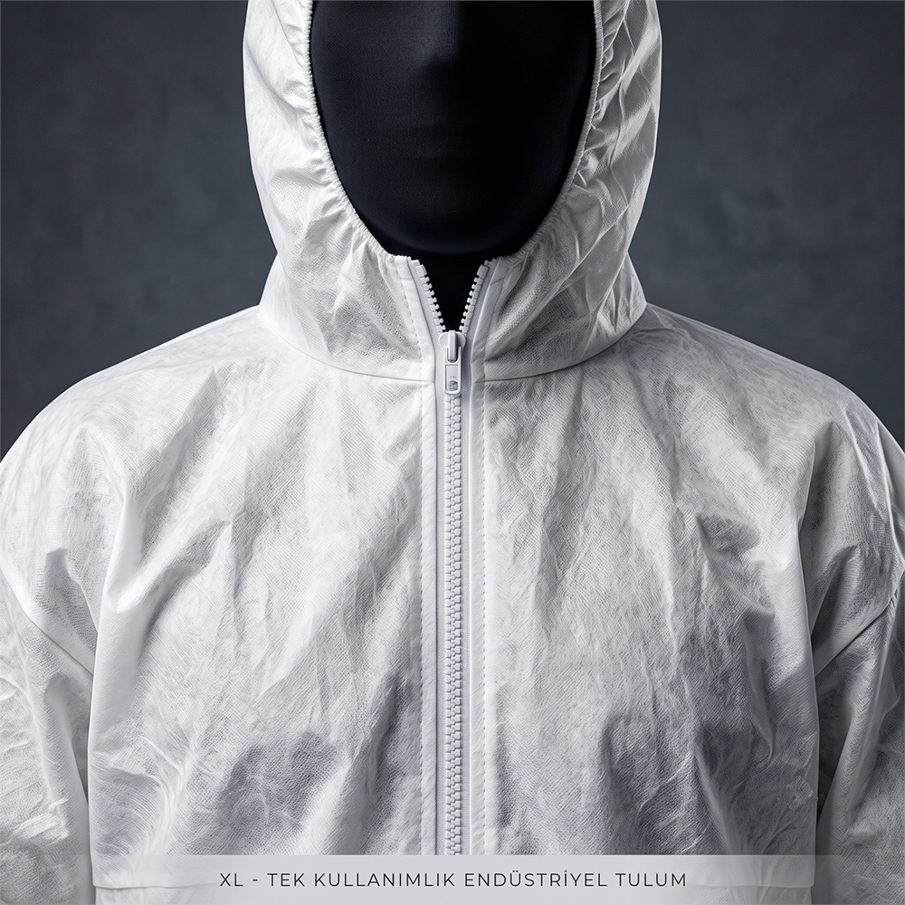 Tek Kullanımlık Endüstriyel Tulum XL