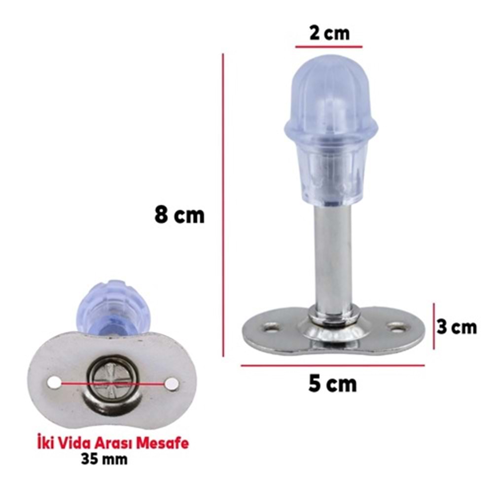 Kapı Tamponu Durdurucu Stoper Metal