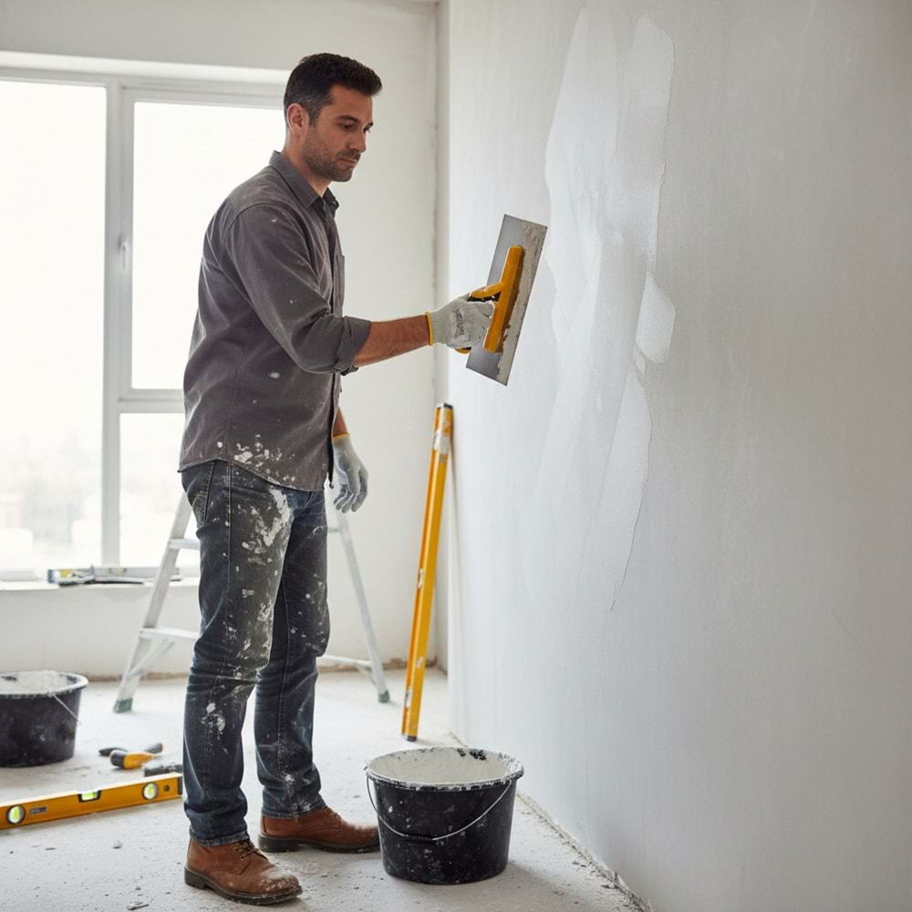 Kitan Paslanmaz Alçı Malası 30cm