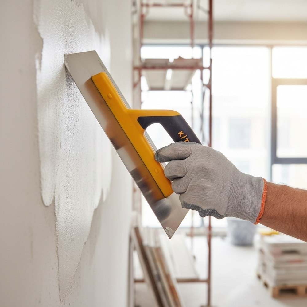 Kitan Paslanmaz Alçı Malası 35cm