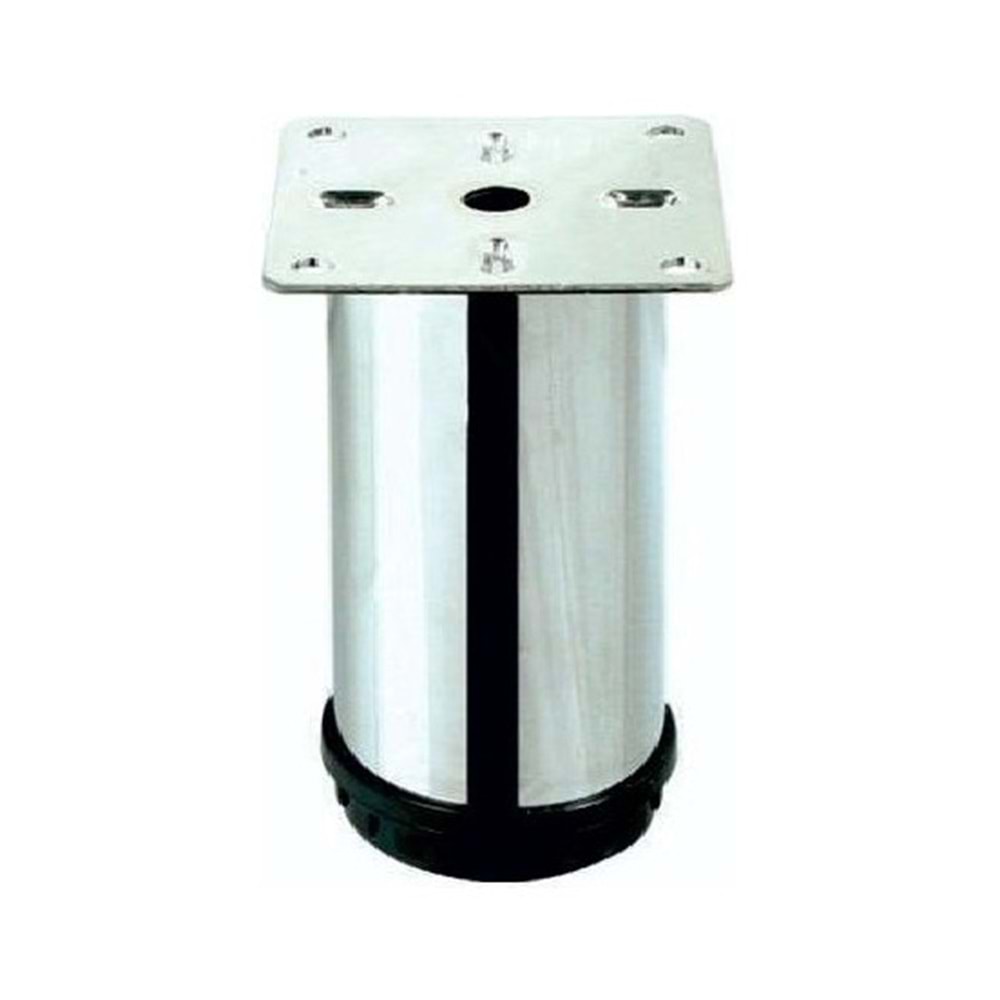 Mobilya Metal Baza Ayağı Krom Ayak 60x10cm