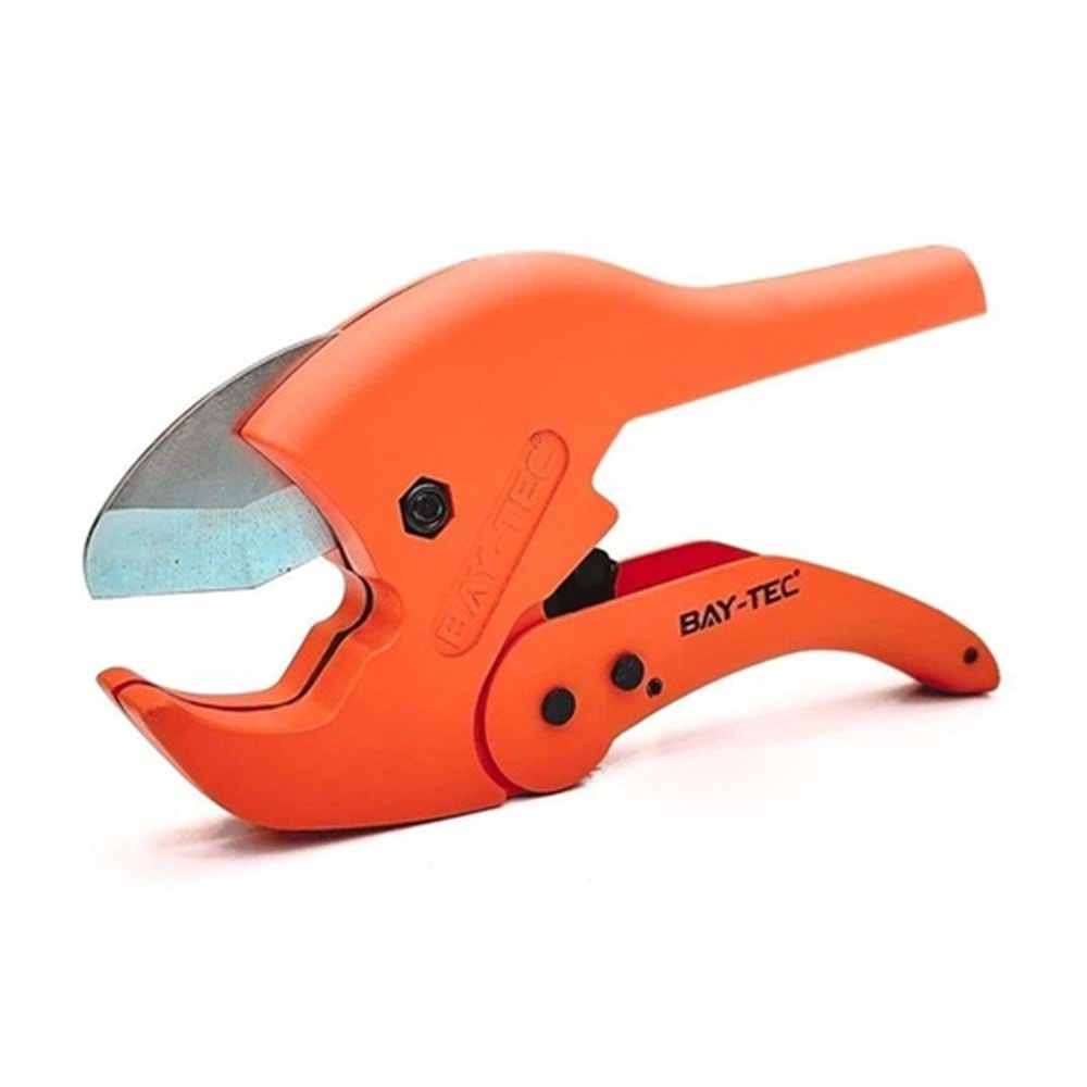 Bay-Tec Pvc Plastik Pprc Boru Kesme Makası Turuncu 42mm