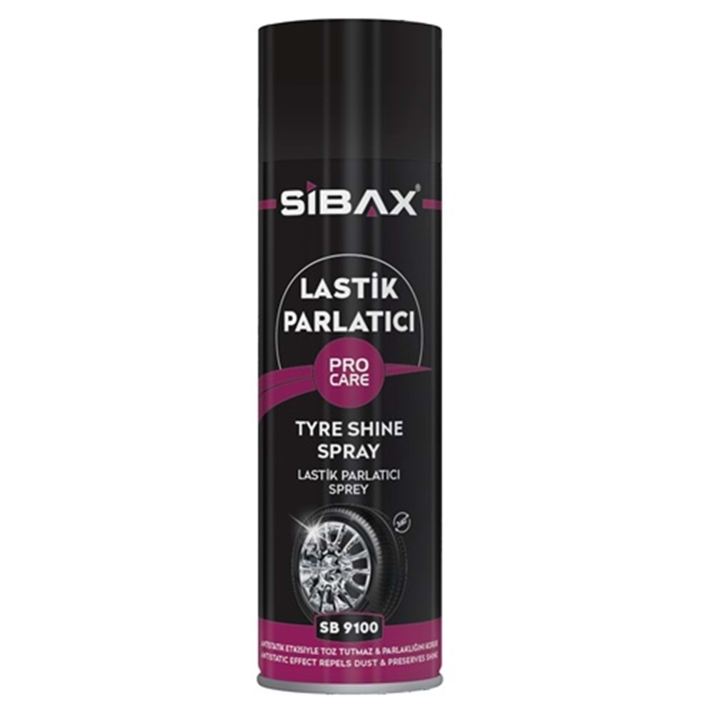 Sibax Lastik Parlatıcı Sprey 500ml