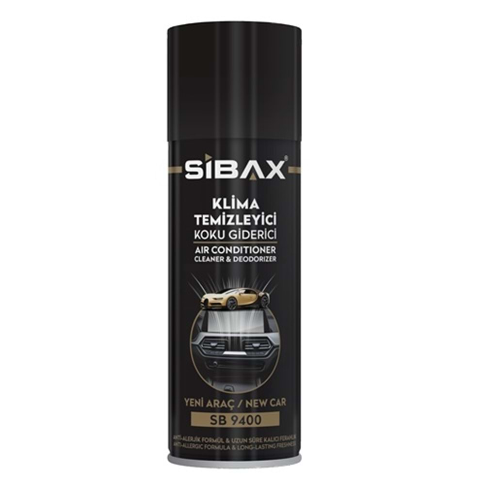 Sibax Klima Temizleyici Sprey Yeni Araç Kokusu 200ml