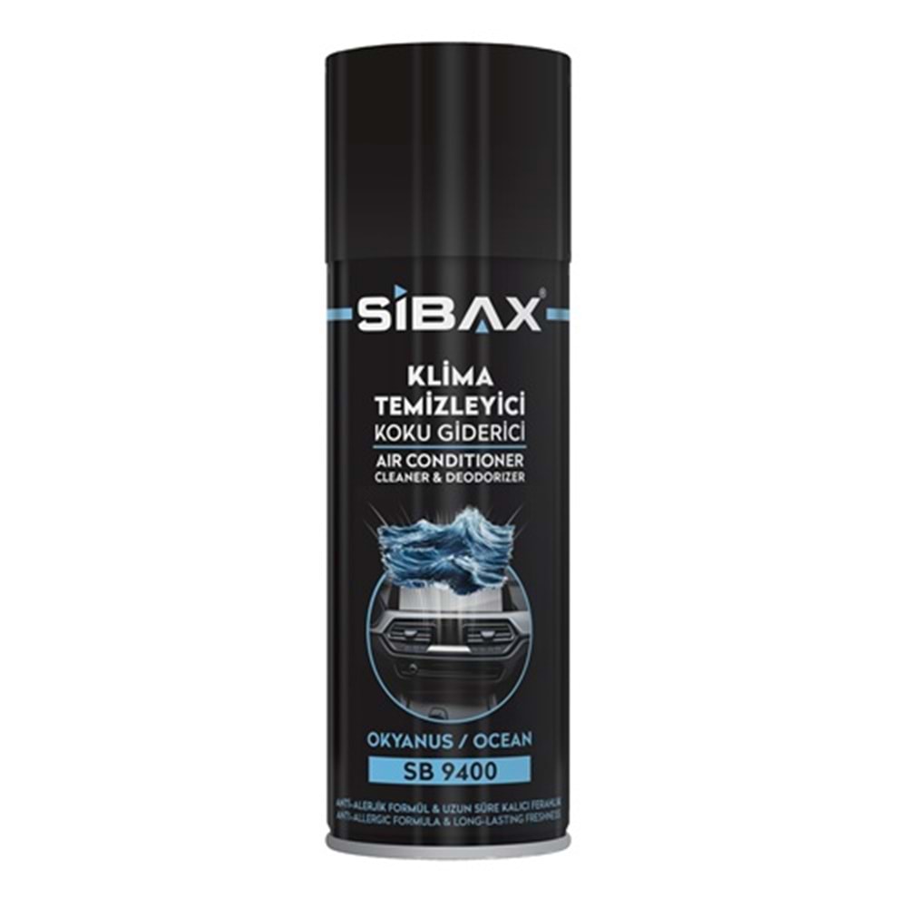 Sibax Klima Temizleyici Sprey Okyanus Esintisi 200ml