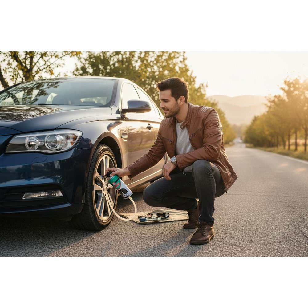 Strong Lastik Tamir Kiti Onarım Spreyi 400ml