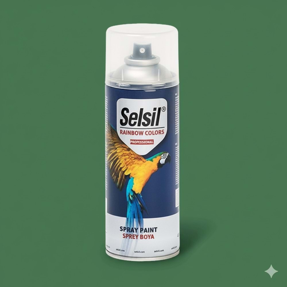 Selsil Sprey Boya Yosun Yeşili 400ml RAL6005