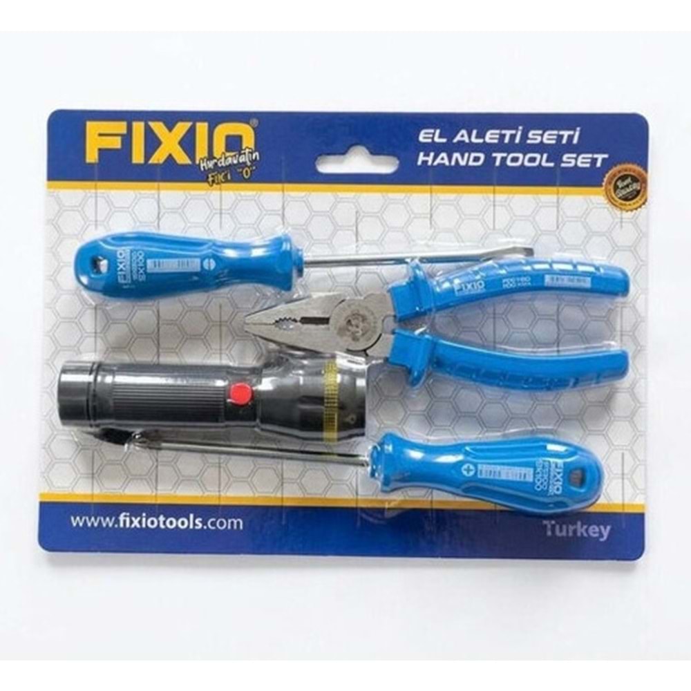 Fixio Otomobil Trafik Alet Araba Seti 4 Lü