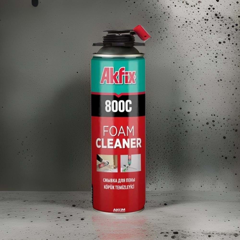 Akfix 800C Pu Köpük Temizleme Spreyi 500ml