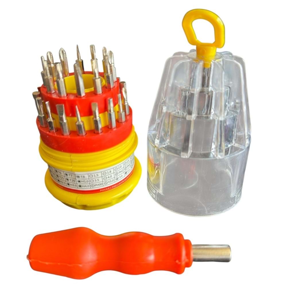 Tornavida Seti Yumurta Tipi 31 Parça