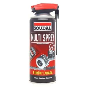Soudal Pas Sökücü Yağlayıcı Multi Sprey 400 ml Kobra Başlık