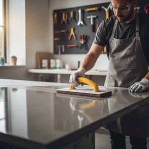 Kristal Epoksi Zımpara Malası