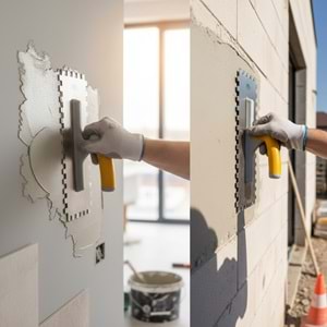 Kristal Seramik Malası Plastik Saplı 8x8 35cm