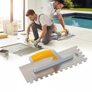 Kristal Seramik Malası Plastik Saplı 10x10 30cm