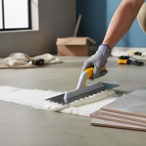 Kristal Seramik Malası Plastik Saplı 10x10 30cm