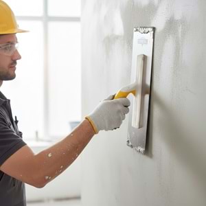 Kristal Alçı Malası Plastik Saplı 35cm