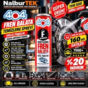 404 Fren Balata Temizleme Spreyi 500 ml