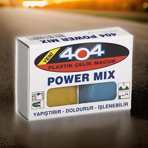 404 Power Mix Plastik Çelik Macun 40 gr