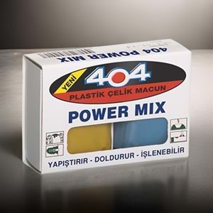 404 Power Mix Plastik Çelik Macun 40 gr