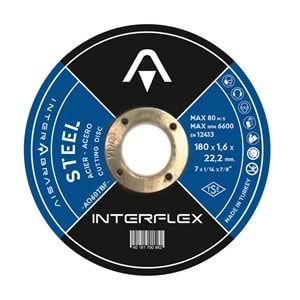 İnterflex Metal Kesici Taş Disk 230x3.0x22.23 mm