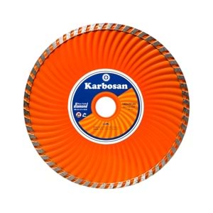 Karbosan Turbo Kanallı Elmas Mermer Granit Kesici Disk 115x2.2x22.23
