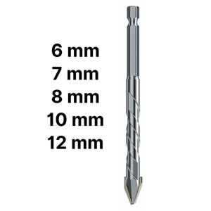 Bosss Çok Amaçlı Matkap Uç/Ucu Seti 5 Parça