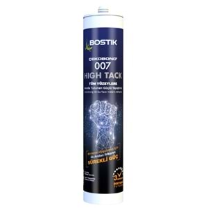 Bostik Çekobond 007 High Tack Çok Amaçlı Süper Yapıştırıcı Beyaz 290 ml