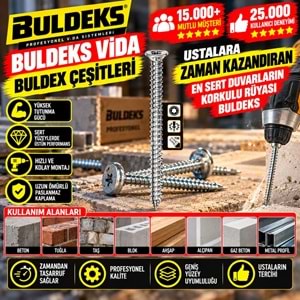 Buldeks Vida Buldex 7,5x80 mm