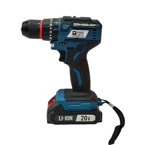 Catpower 1320 Akülü Şarjlı Vidalama Darbeli Matkap Kömürsüz 20V 2.0Ah