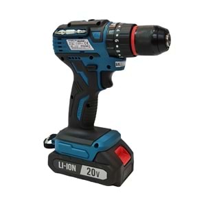 Catpower 1320 Akülü Şarjlı Vidalama Darbeli Matkap Kömürsüz 20V 2.0Ah