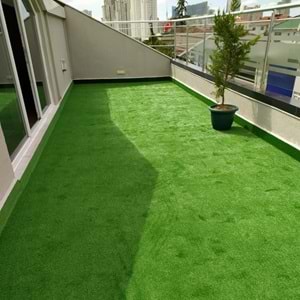 Suni Yapay Çim Halı 7mm En 1.5mt