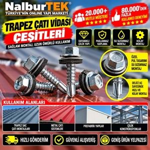 Trapez Çatı Vidası 5,5x32