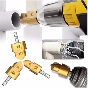 Gfb Pprc Pvc Su Borusu Genişletme Seti Bits Saplı