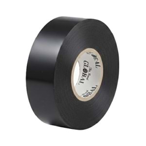 Global Elektrikçi Bandı İzole Bant Siyah 19mm x 15mt