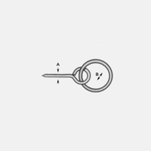 Halkalı Piton Vida 16 No Halkalı Piton Vida 16 No