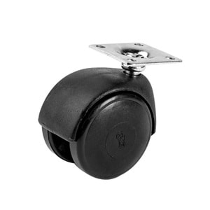 HTS Tablalı Plastik Küçük Mobilya Tekeri 40lık