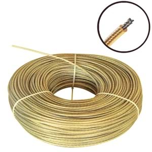 İzoleli Pvc Kaplı Çelik Tel Halat 5mm - 200mt