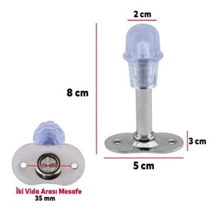 Kapı Tamponu Durdurucu Stoper Metal